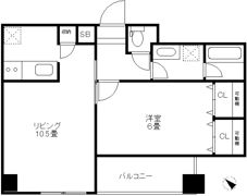 日神パレステージ初台オペラ通りの間取り画像