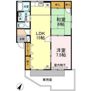 シャトー小林 B棟の間取り画像