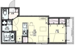 KLEIS新高島平の間取り画像