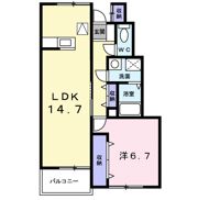 アルカディアⅢの間取り画像