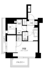 ピアース中野坂上の間取り画像