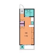 田京駅前アパートの間取り画像