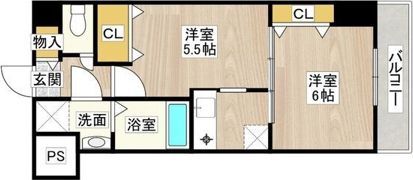 センターポイント吉志部の間取り画像