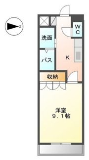サンユニバースガルデンの間取り画像