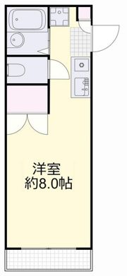 アルフィーネ清水の間取り画像