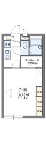 レオパレスKEIの間取り画像