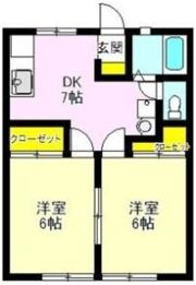 タウンハイツⅠの間取り画像