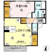ロイヤルパークス林町 D棟の間取り画像