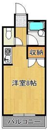 オーク黒住A棟の間取り画像
