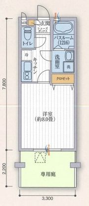 ワコーレヴィアーノ須磨離宮前EXの間取り画像