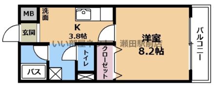 グランシャリオの間取り画像
