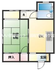 サニーハイツの間取り画像