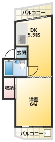 メゾンエーグレットの間取り画像