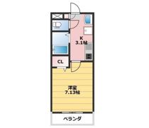 ウェーブレジデンス北長瀬の間取り画像