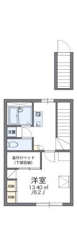 レオパレスベンデュールの間取り画像