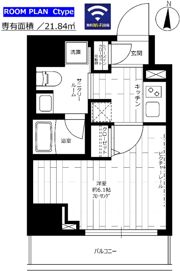 ステージファースト横浜阪東橋の間取り画像