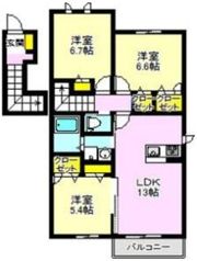 Villa Megumi Bの間取り画像