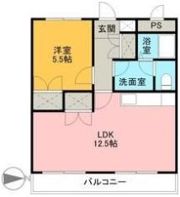ウィステリアマンションの間取り画像