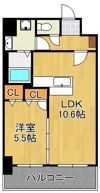 （仮称）九州共立大前マンションの間取り画像