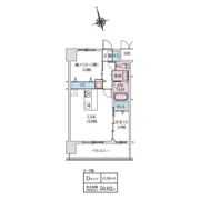 スプランディッドライズ新大阪ノースの間取り画像