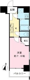 HRフロントリーガル難波WESTの間取り画像