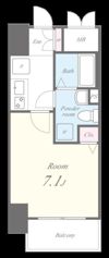 ロイヤルレジデンス北梅田の間取り画像