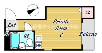 JP豊里レジデンスの間取り画像