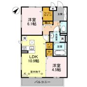 アスペルジュの間取り画像