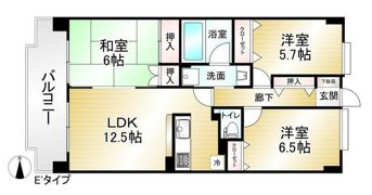 ライフステージ武蔵野の間取り画像