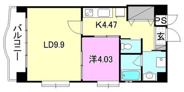 oneの間取り画像