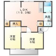 サンビレッジ原 B棟の間取り画像