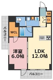 プレディアコート本町の間取り画像