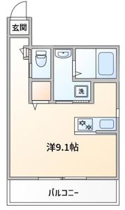 カーサ江戸川の間取り画像
