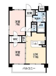 フレアプレイスの間取り画像