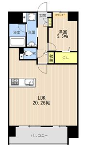 LIBTH菊陽Ⅱの間取り画像