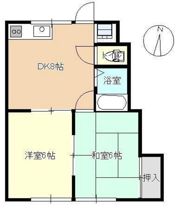 コーポリラの間取り画像