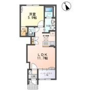 クレストコートⅡの間取り画像