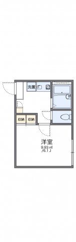 レオパレスパルファンの間取り画像