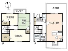 KNサニーハイツの間取り画像