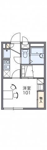 レオパレスアインの間取り画像