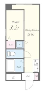プラムハウス日本橋の間取り画像