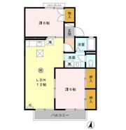 セジュール福間 B棟の間取り画像