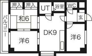 ジュネコキアージュ桜山の間取り画像
