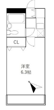 METEORIT弐番館の間取り画像