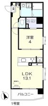 サンセール東古松の間取り画像