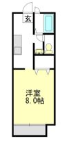メルベイユ24の間取り画像