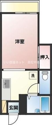 Kハイツの間取り画像