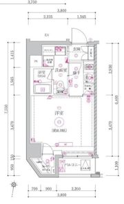 ベルシード森下Ⅱの間取り画像