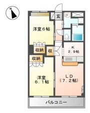 フォーレストガーデンの間取り画像
