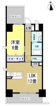 ホワイトアパートメントの間取り画像